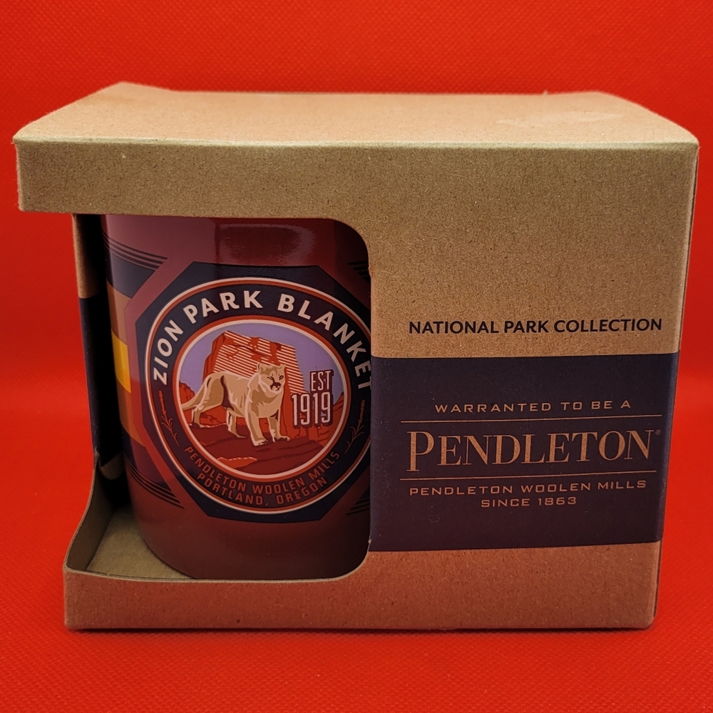 New Pendleton Zion National Park Blanket Mug 18oz Ceramic